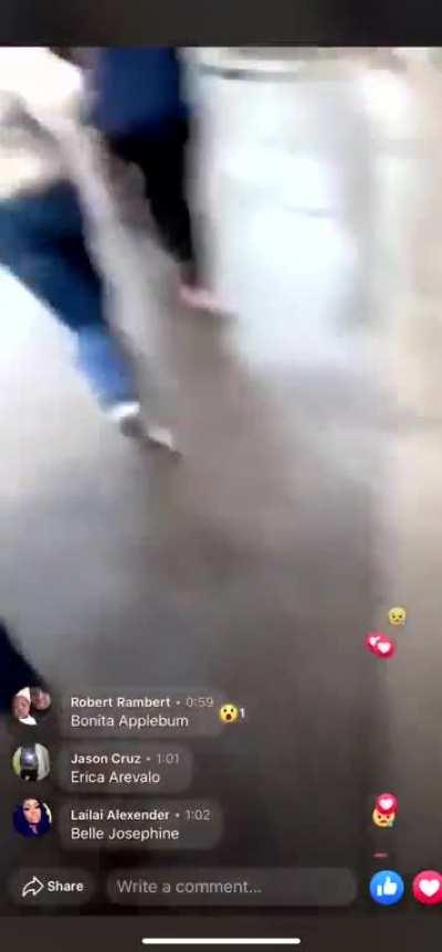 People riot and destroy Minneapolis police cars after the murder of george flyod