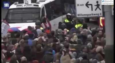 25,000 took to the streets of Amsterdam today, demanding an end to COVID tyranny.