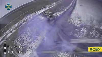 Special forces of the SBU destroyed the Russian flamethrower system 