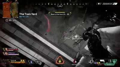 I'm Bat Hound. Forgive my aim I cant stand that bloodhound ult forces 110 fov. I mainly use it to melee.