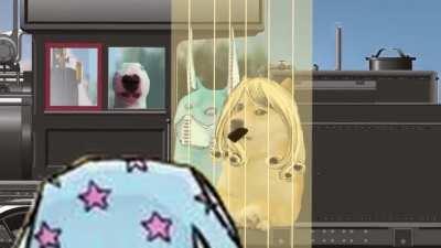 le first napkin has arrived