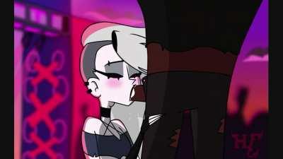 Human Loona and Vortex - Hazbin Hotel [HELLFIREOWO - Rule34Porn]