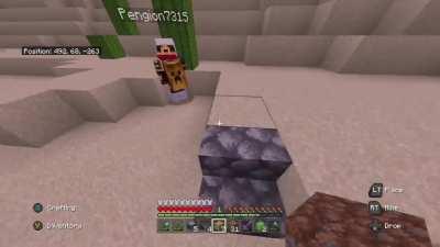 My friend went afk with his joystick forward and this is what me and my other friend did to him