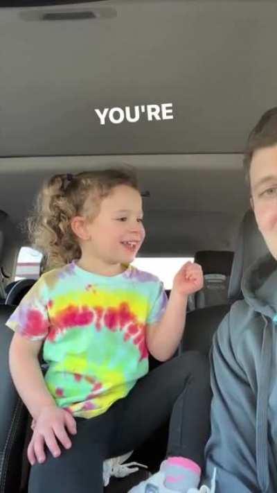Daughter doesn't like her father's beard so he shaves it