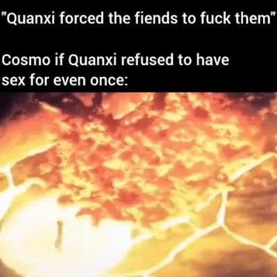 Y'all will still have a negative IQ even if hit by Infinite Void 