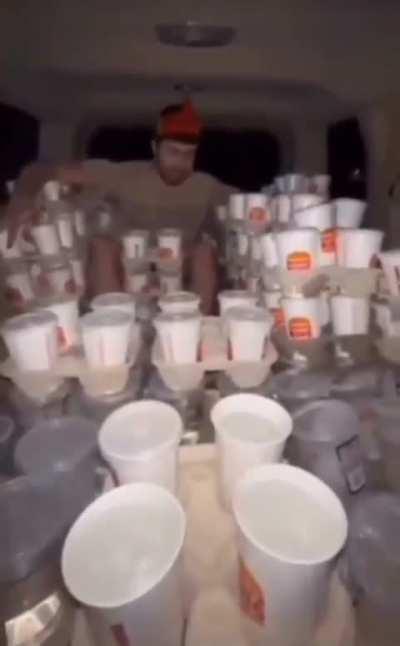 Looser city drive home from McDonalds