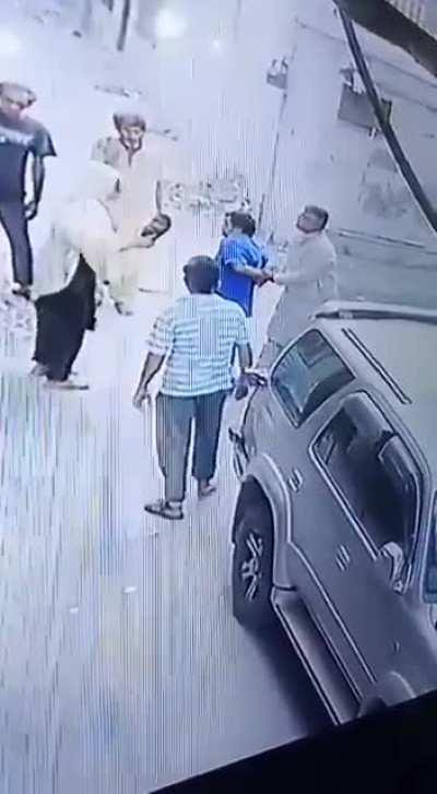 Running away didn't help.