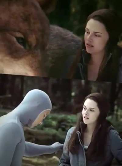 Before and after VFX in twilight