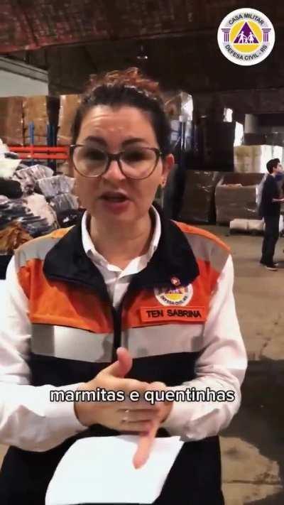 Defesa Civil somos todos nós - Informações importantes da Defesa Civil de RS sobre doações.