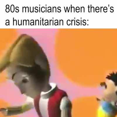 Dancing makes the suffering go away.