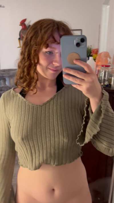 Pierced titty bounce <3