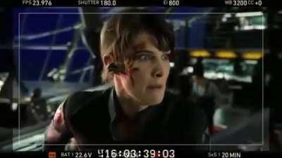 Maria Hill mourns the death of Agent Coulson