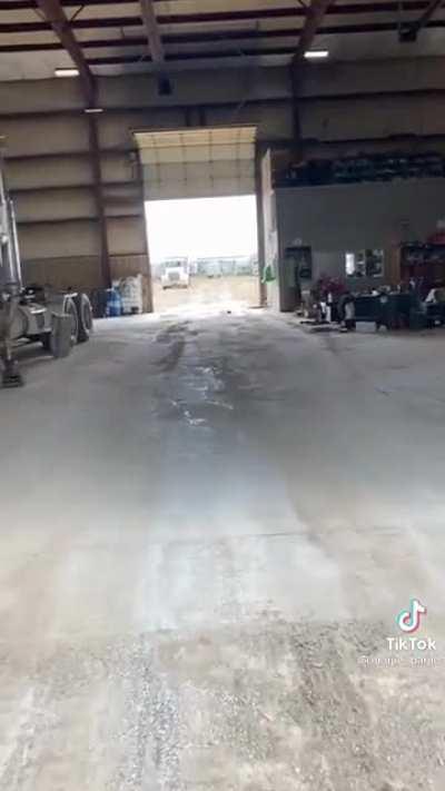 Just a normal day at the office with tornados included