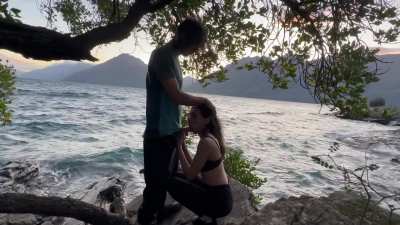 Love when walks end like this 