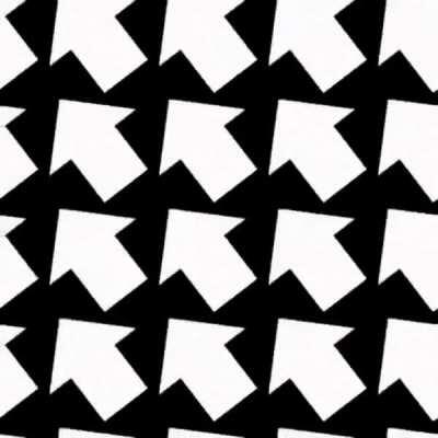 These spinning arrows. Is it black or white?