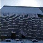 Perfectly knocked the snow off the roof