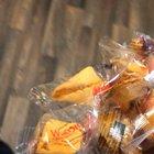 I throw fortune cookies at my roommate.