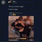 He definitely left some bad taste on us skinny niggas