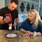 Ketchup and salt magic