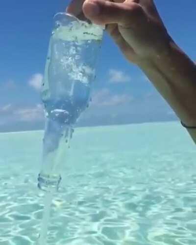 That's some damn clear water (rose island, bahamas)