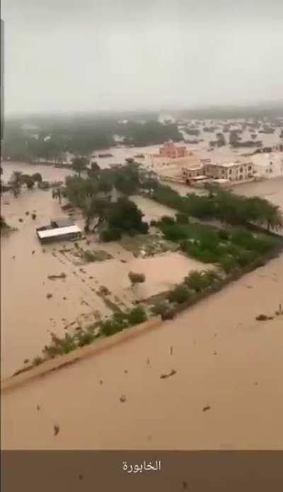Cyclone Shaheen Aftermath in Al Khaburah, Al Batinah North, Oman. October 4th, 2021.