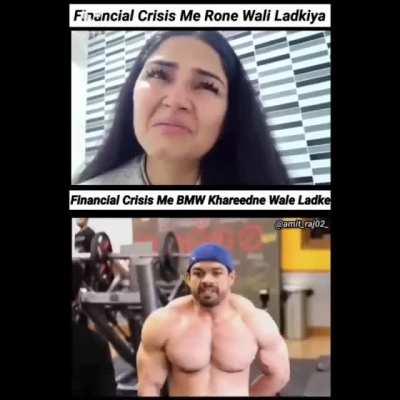 Aisa financial crises sabke liye me aane chahiye