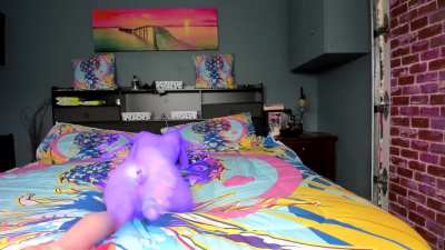 A couple of possesed butt plugs randomly showed up for Nerd and Bird. We didn't know they were possesed when we put them in. Ohhhhhh we found out very fast !!!! 