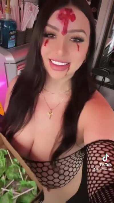 Cap Barista Halloween