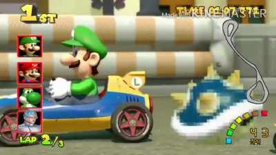 Ghiaccio realizes the truth behind Mario kart 8.[OC]