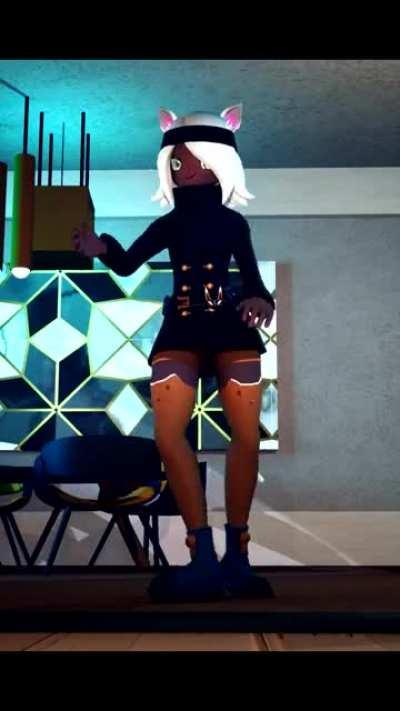 Posting a video of Whisk dancing to a random song until Murder Drones comes out - Day 4
