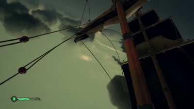 Me and my friend got our ship stuck then this happened.