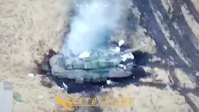Ru pov Destroyed  Swedish stridsvagn 122mm tank