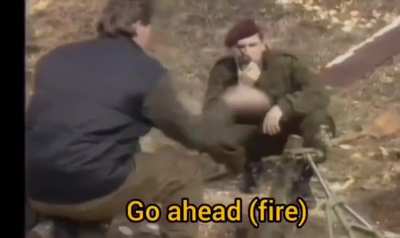 At a last standoff. On 24th of February 1995, 12km from Velika Kladuša in Western Bosnia, Bosniak Western Autonomists fight off Bosniaks of the 5th core of ARBiH.