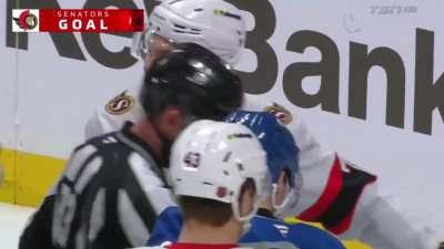 Brady Tkachuk scores his first career shorthanded goal. It’s a huge goal to cut the Avalanche lead to 6.