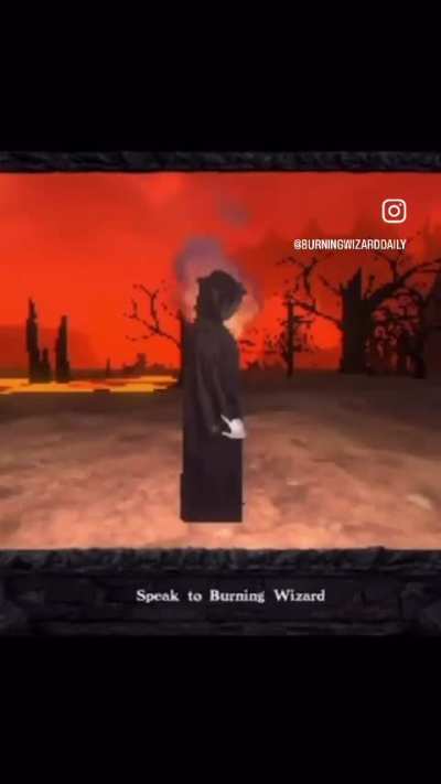 Burning Wizard