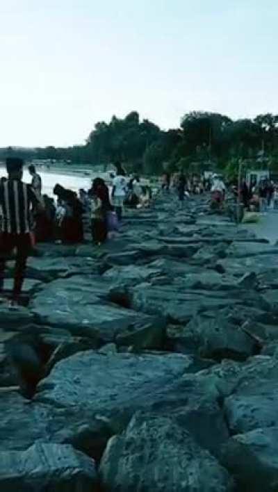 Illegal Afghan and South Asian migrants sharing videos from Istanbul.