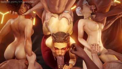 Loba, Valkyrie & Bangalore (dzooworks) [Apex Legends]