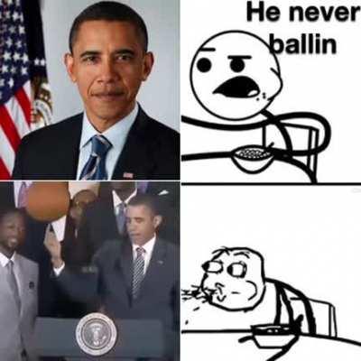 Obama bin ballin'
