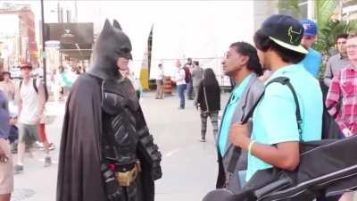 Guy drops the good ol’ IQ line while threatening Batman