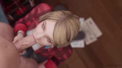 Rachel sucking cock (MadrugaSFM, EvilAudio)