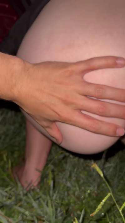 She’s such a good puppy 🐶💦 