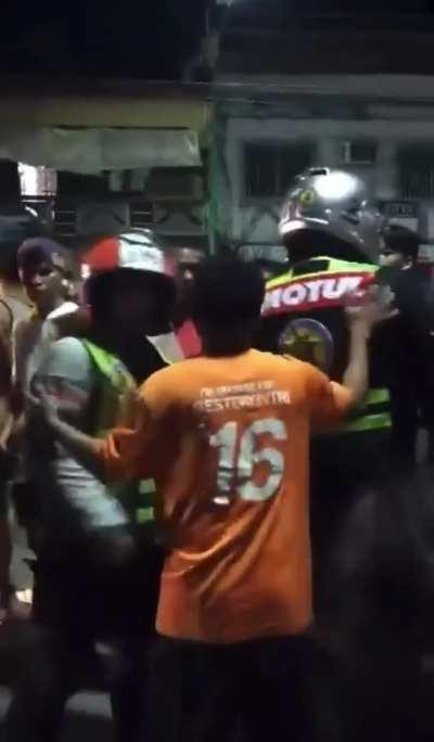 Slapped, punched and put on a choke hold after Accident 