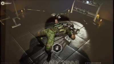 Unlocking the Gym in my hideout unlocked something in my soul . . .