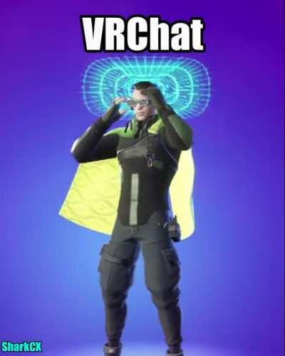 Yo the added VRChat into Fortnite!
