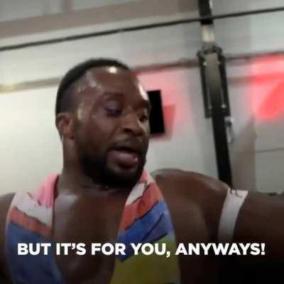 Big E celebrating his tag team title