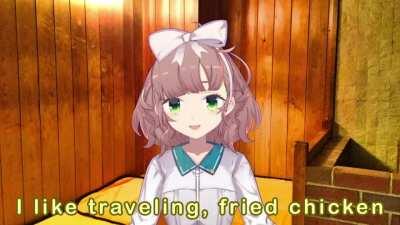 I'm Hina Asuka! I can speak English a little... but so poor! I'm glad if you tell me. I like traveling, fried chicken and sauna! I hope I can go to your city someday! Will you talk with me at that time?