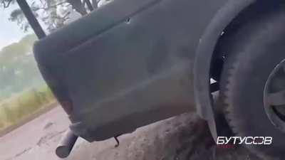 Yuri Butusov published a video of the wounding of the leader of the Gonor organization, Sergei Filimonov. Butusov claims that about 40 Gradov missiles were fired at them. Filimonov received 12 shrapnel wounds, after which he and other wounded were given f