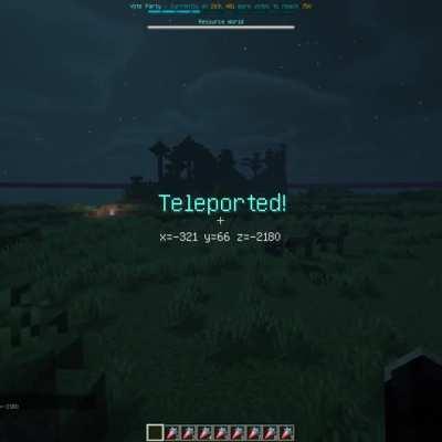 Build recap of our server in 60sec!