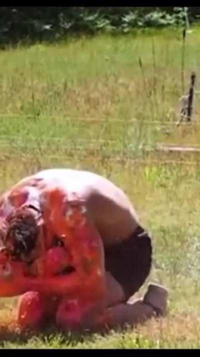 HMB while I see how many paintball hits I can take.