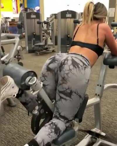 Nice view of her Fat Ass